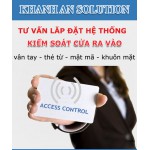 Giải pháp kiểm soát ra vào Giải pháp kiểm soát ra vào