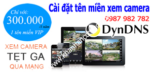 Dịch vụ cài đặt tên miền để xem camera qua mạng và điện thoại Dịch vụ cài đặt tên miền để xem camera qua mạng và điện thoại