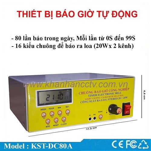 hình ảnh bộ chuông báo giờ tự động