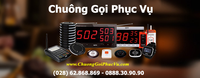 chuông gọi phục vụ cho nhà hàng