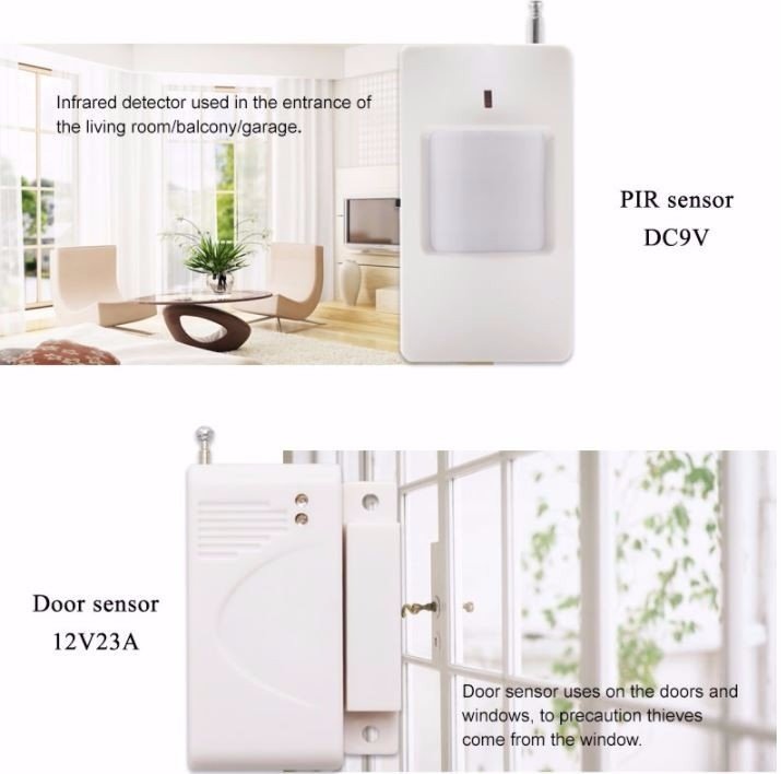 Hệ thống báo trộm không dây GUARDSMAN GS-3500 Hệ thống báo trộm không dây GUARDSMAN GS-3500