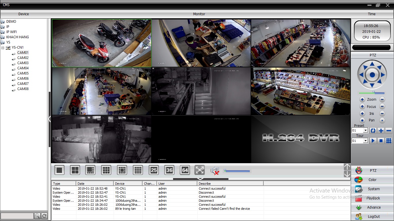 Hướng dẫn cài đặt và sử dụng phần mềm xem camera trên máy tính CMS Hướng dẫn cài đặt và sử dụng phần mềm xem camera trên máy tính CMS