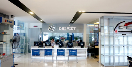 Showroom susuki Đại Việt nguyễn duy trinh quận 2