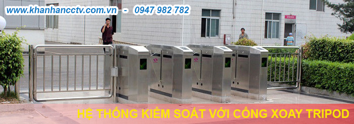 Cổng xoay kiểm soát ra vào