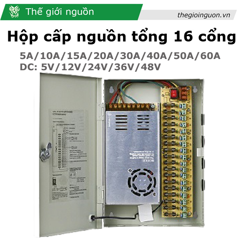 Nguồn tổng tập trung 12V - 20 Ampe Nguồn tổng tập trung 12V - 20 Ampe