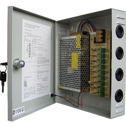 sơ đồi cách đấu nối hộp cấp nguồn cho camera