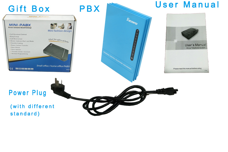 Tổng đài điện thoại Pabx MS108, tổng đài giá rẻ